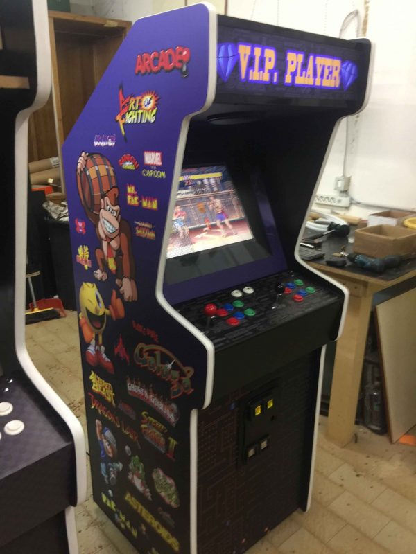arcade,custom,artwork,videogame,anni 80,cabinet,sala giochi