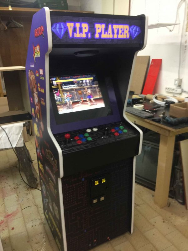 arcade,custom,artwork,videogame,anni 80,cabinet,sala giochi