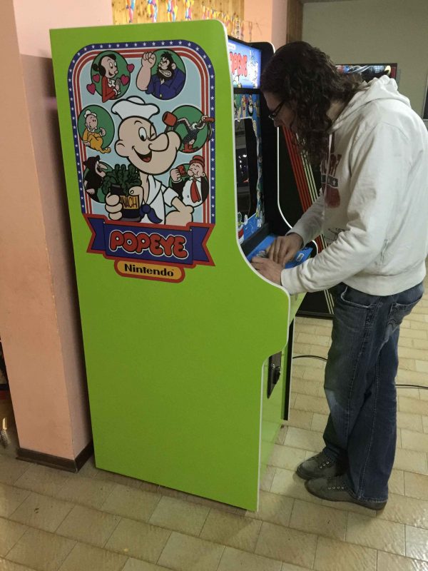 Popeye,videogame,arcade,anni 80,sala giochi,arcade,coin op,