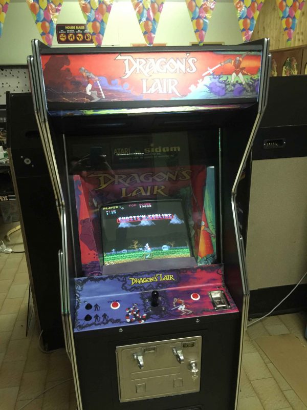 Sidam Dragon's Lair,arcade,videogame,cabinet,originale,replica
