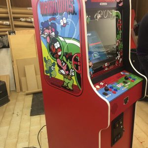mario Bros,rosso,videogame,arcade,cabinet,anni 80,